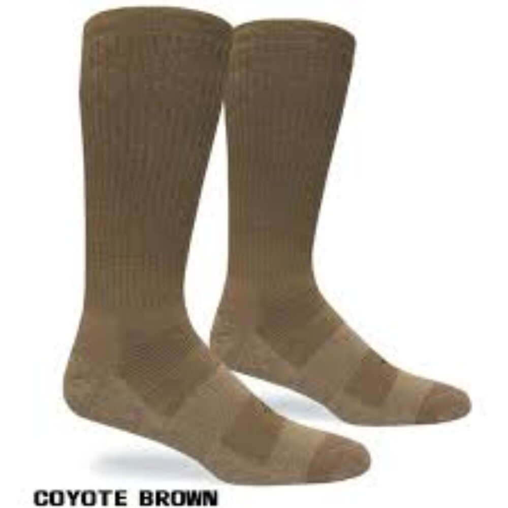 Covert Threads Sand Desert Boot Socks for Men - Long Military Boot Socks NWT